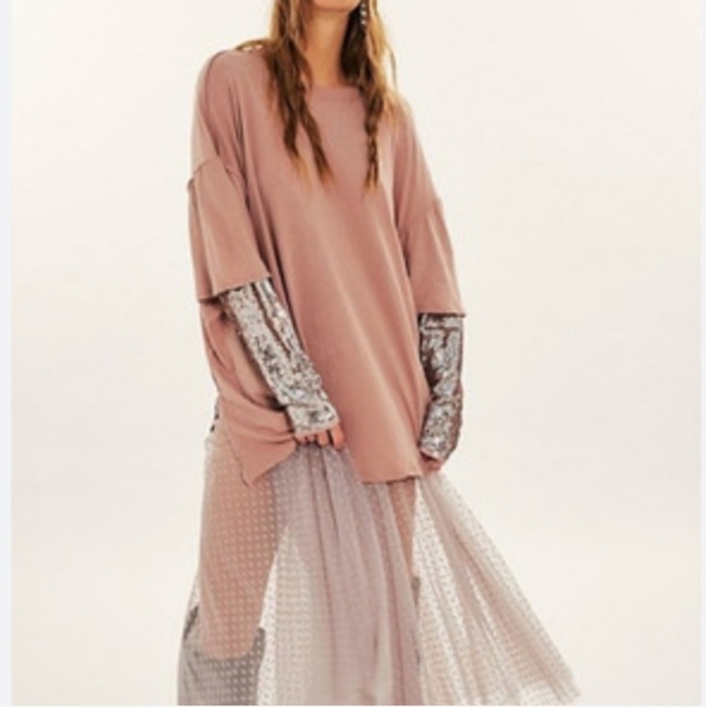 Free People Nellie Sequin Twofer